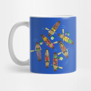 Vietnamese floating market Mug